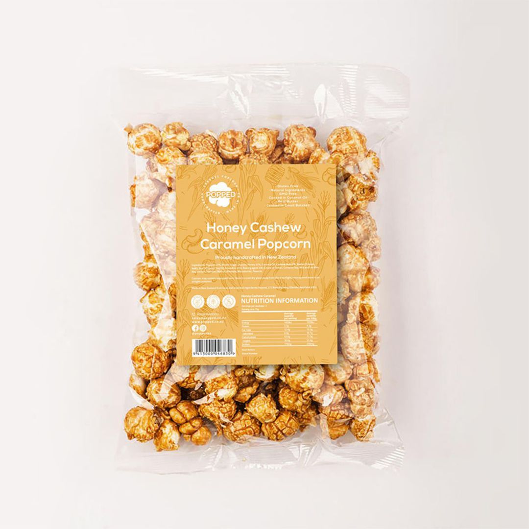 Honey Caramel with Cashew Nuts Popcorn image 0